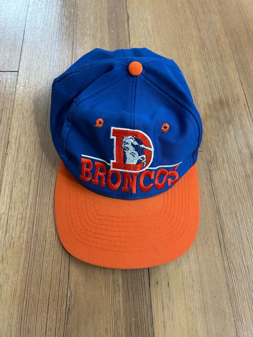 Vintage The Game Denver Broncos NFL Logo Snapback Hat